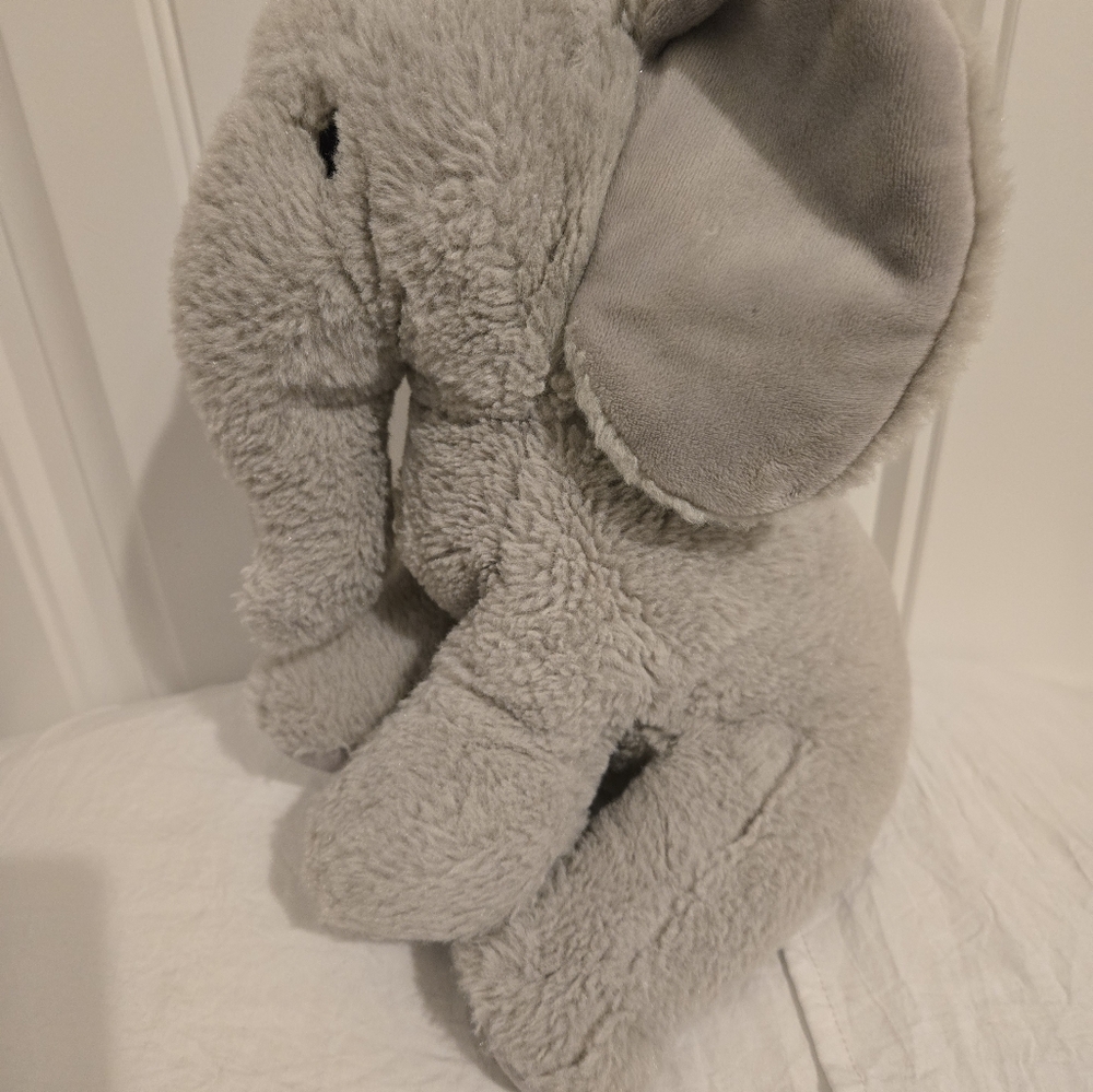 Adorable Gray Elephant Plush Toy - Picture 2 of 4